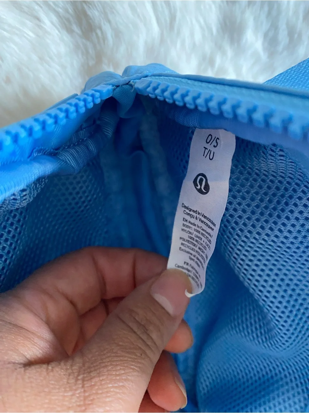 lululemon athletica Light Blue Men's Waist Pack Belt Bag